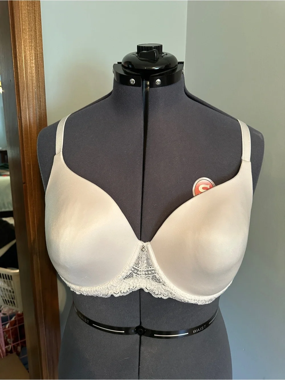 Simply Vera Vera Wang Taupe Geometric Underwire T-Shirt Bra Bundle